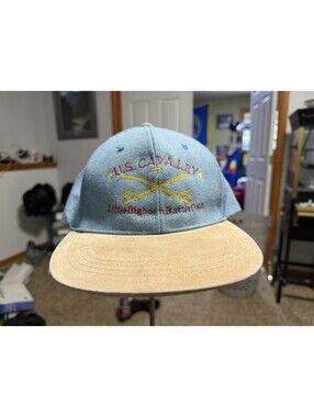Vintage Little Bighorn Battlefield U.S Cavalry Montana Hat